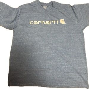 Carhartt Men's Heather Blue Short Sleeve Tee